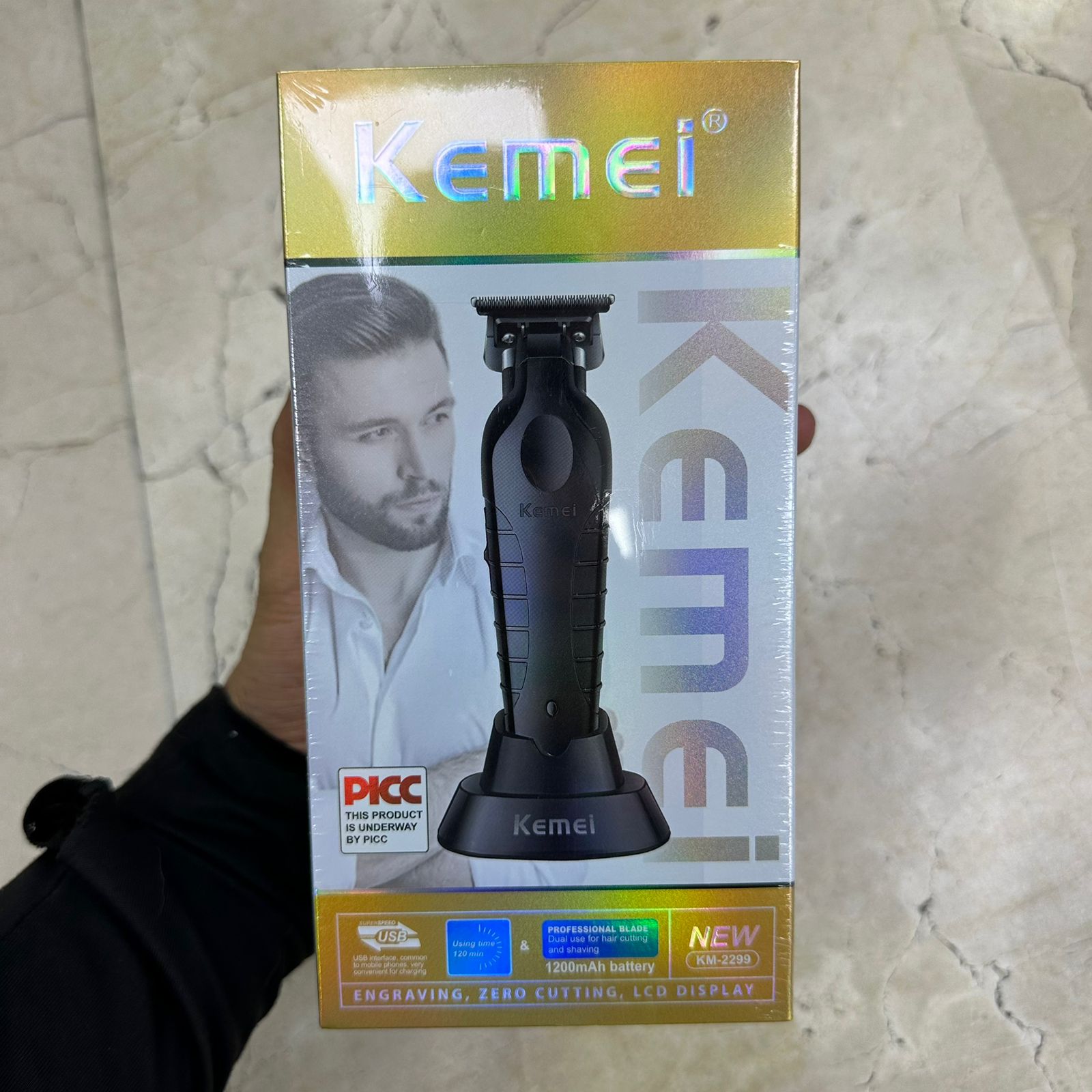 PATILLERA KEMEI 2299 CON BASE