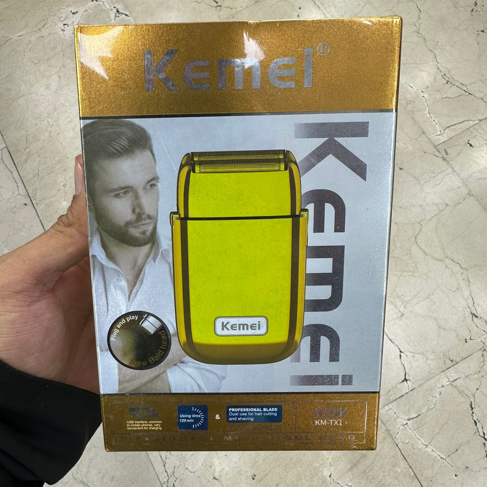 AFEITADORA KEMEI TX1