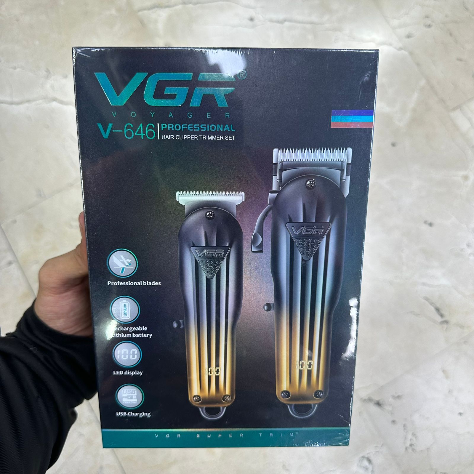 COMBO PELUQUERA Y PATILLERA VGR 646
