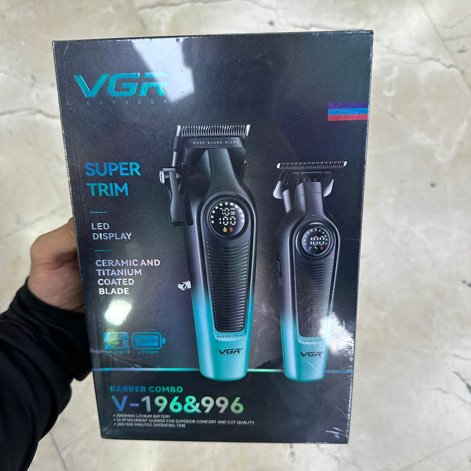 COMBO PELUQUERA Y PATILLERA VGR 196-996